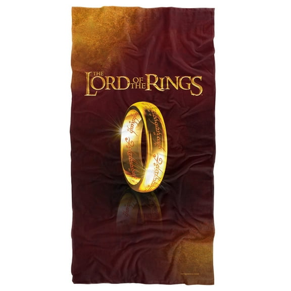 The Lord of The Rings 30'x60' The One Ring Beach Towel