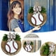 thumbnail image 1 of Fiudx Ofertas y liquidaciones Letrero decorativo de béisbol de bienvenida Letrero colgante para puerta Letrero de madera para decoración de pared de puerta, 1 of 7