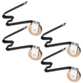 thumbnail image 1 of Uxcell Rouleau de Tension à Ressort pour Porte Coulissante Lot de 4, 1 Pouces/ 25.4 mm Roulement à Billes en Acier Concave en Forme de m pour Réparation de Porte Coulissante, 1 of 2