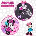 thumbnail image 4 of Disney Minnie Mouse Little Girls' 2-Piece T-Shirt and Shorts Set Minnie Pink Charcoal, 4 of 6