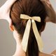 thumbnail image 4 of Pinza para el pelo con lazo de satén de doble capa y diseño de pico de pato para mujer., 4 of 6