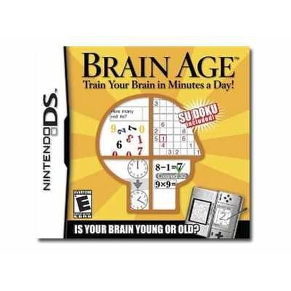 Brain Age : Entraînez Votre Cerveau en Quelques Minutes par Jour - Nintendo DS