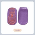 thumbnail image 3 of Ankle Socks Comfortable Parent-Child Socks for Yoga Barre Pilates (Grey S), 3 of 6