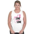 thumbnail image 3 of Grab Save Some Breast Cancer Tank Top Tee Shirt Women Brisco Brands X, 3 of 6