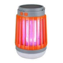Fuze Bug Zapper Mosquito Killer Lamp 3-in-1 Rechargeable Solar & USB Powered Waterproof Hanging Camping Lantern