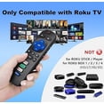 thumbnail image 5 of Replacement Remote Control 2 Pack Only for Roku TV, Compatible for TCL Roku/Hisense Roku/Onn Roku/Sharp Roku/Element Roku/Westinghouse Roku/Philips Roku, 5 of 5