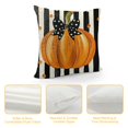 thumbnail image 4 of PHYHOO  Fall Pumpkin Throw Pillow Covers Autumn Stripe Maple Farmhouse Harvest Pillowcases Decorative Cushion Cases for Sofa Couch, 4 of 5