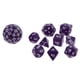 thumbnail image 4 of Juego De Dados De Varios Lados De Dados Digitales De 10 Piezas Para Juego De Rol De Juguete Púrpura Sunnimix Dado, 4 of 8