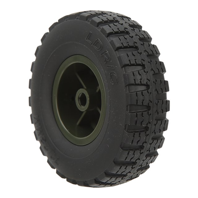 Roues de Voiture RC, Résistance à l'Usure 4pcs Durable Pneus Professionnels RC pour Voiture RC Kaki, Vert