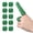 Green, variant on WILLED 20 PCS Tubular Finger Bandage Roll – Breathable Elastic Cotton Dressing for Finger Protection, Sprains, and Swelling – Easy-to-Use Finger Cots for Work, Sports, Gardening, and Everyday Comfort