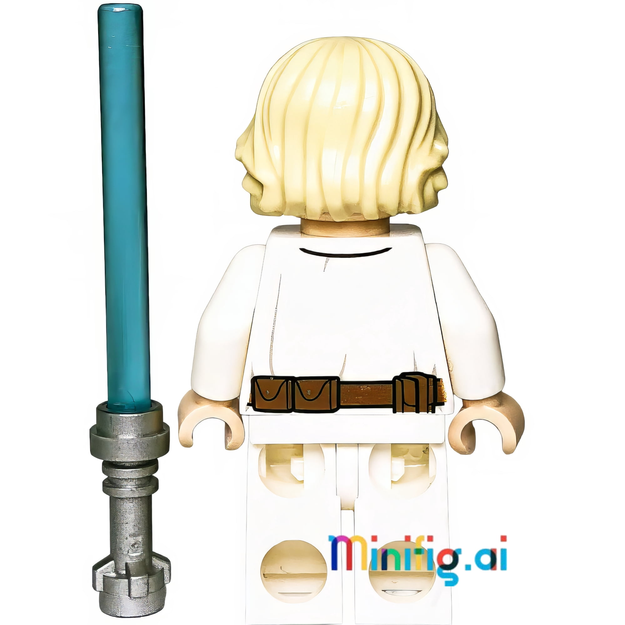 LEGO Minifigure Luke Skywalker from Mos Eisley Cantina with Lightsaber