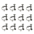 thumbnail image 1 of Pendientes de gancho Sunnimix Clip Negro Piezas en Pendiente Trasero de tornillo, 1 of 4