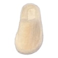 thumbnail image 1 of PEASKJP Pantoufles Moelleuses pour Femmes Confortables à Enfiler pour Intérieur Extérieur, Blanc 41, 1 of 5