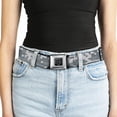 thumbnail image 5 of Buckle-Down Belt, Seatbelt Buckle Belt, Digital Camo Grays, Youth 22 to 32 Inches, 5 of 9