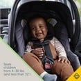 thumbnail image 4 of Safety 1ˢᵗ® onBoard™ Insta-Latch™ DLX Infant Car Seat with Base, Baby Car Seat for 4-30 lbs., Rear Facing Car Seat, Newburyport, 4 of 5