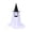 Blue, variant on Halloween Ghosts Spooky Decorations Outdoor, Spooky Halloween White Ghost with Witch Hat Horror Decor, Standing Scary Light Up Ghost Decor for Porch Courtyard, Lawn, Gardens