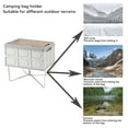 thumbnail image 4 of Soporte Para Refrigerador Al Aire , Estable Plegable Ampliamente Utilizado Del Acero Inoxidable Del Soporte Para El Refrigerador Para La Nieve, 4 of 7