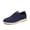 DARK BLUE, variant on Men's Oxfords Classic Comfort Mesh Sneakers Casual Lace-Up Lightweight Walking Dress Shoes
