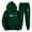 Dark Green, variant on Jogging Suits For Men 2 Piece Set Trend Street Letter Print Hoodies Sweatshirt And Joggers Sweatpants Set Casual Fall Sport Suit Sets Winter Clothes Outfits
