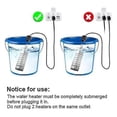 thumbnail image 3 of Compatible con calentador de inmersión de 1500 W, calentador de piscina con temporizador automático, para uso doméstico con enchufe estadounidense., 3 of 5