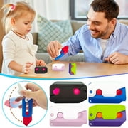 ShaoXinWan Printing Gravity Radish Knife Decompression Toy, Plastic Sensory Toys for Anxiety Relief, Stress Relief for ADHD and ADD, Fun Fidget Tool for Relaxation(B)