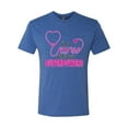 thumbnail image 2 of Wild Bobby, Funny Nurse Whats Your Superpower Nurse Week, Inspirational/Christian, Men Premium Tri Blend Tee, Vintage Royal, Small, 2 of 4