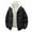 Black, variant on Women's Hooded Warm Winter Coat Solid Color Zipper Hooded Parkas Double Pockets Long Sleeves Casual Outwear