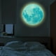 thumbnail image 4 of Decoración de pared, pegatina luminosa con forma de luna luminosa de 30cm, pegatina de pared brillante, Ultra sensible, 4 of 8