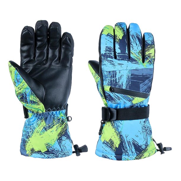 Invierno Impermeable Guantes a Prueba de Viento Nieve í Pantalla Táctil para Acampar - Azul, XL SG Sunnimix guantes de esquí de nieve a prueba de agua