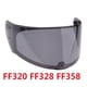 thumbnail image 2 of Visera para Casco Motocicleta Homologado Universal, Resistente al , sin Distorsión, Parte de Accesorios à moto Yotijar  Visor de casco de motocicleta, 2 of 8