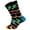D, variant on Dyfzdhu Adult Unisex Colorful Striped Socks Women Men Comfortable Breatahbel Crew Socks Casual Tube Socks