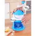 thumbnail image 3 of Hand Crank Ice Crusher，Ice Crusher Shaver for Making Drinks-for Fast Coarse, Shaved or Fine Chips Snow Cones or Slushies Mini Portable Ice Machine Ice, 3 of 5