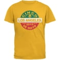 thumbnail image 1 of Cinco De Mayo - Los Angeles Gold Adult T-Shirt, 1 of 1