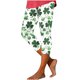 thumbnail image 3 of TaTaai Women St. Patrick's Day Random Print High Waist Capri Yoga Pants Skinny Stretchy Non See-through Machine Washable No Fading Holiday Sports Casual Daily Leggings Gift, 3 of 5