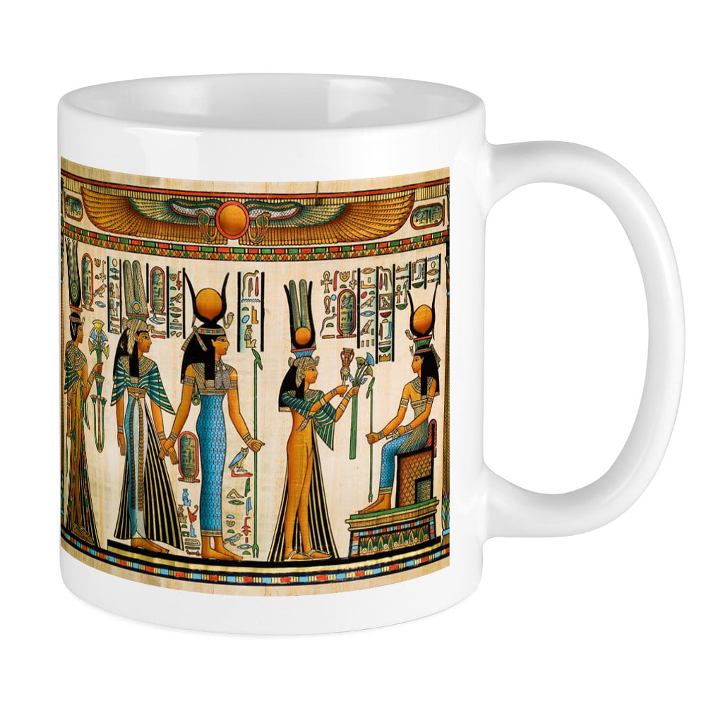 egyptian travel coffee mug