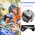 thumbnail image 2 of Accesorios para bicicletas Pegatina de soporte inferior para bicicleta plegable Brompton BB almohadilla protectora negra Barbie Nuevos Originales, 2 of 5