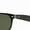 Black on Transparent/Green Polarized, variant on Men's Polarized New Wayfarer RB2132-622/58-55 Black Oval Sunglasses