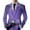 Light Purple, variant on Men's Christmas Blazer Jacket Xmas Funny Casual One Button Holiday Suit