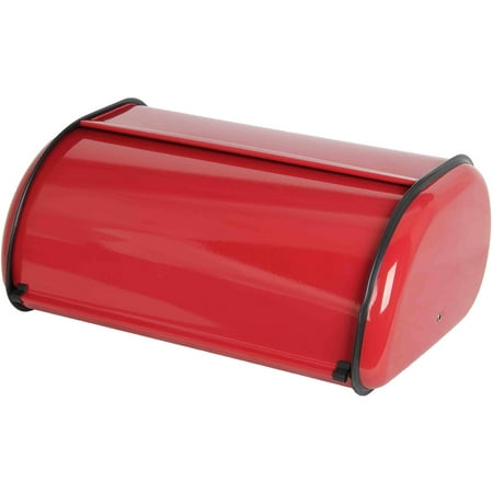 Home Basics Bread Box, Red