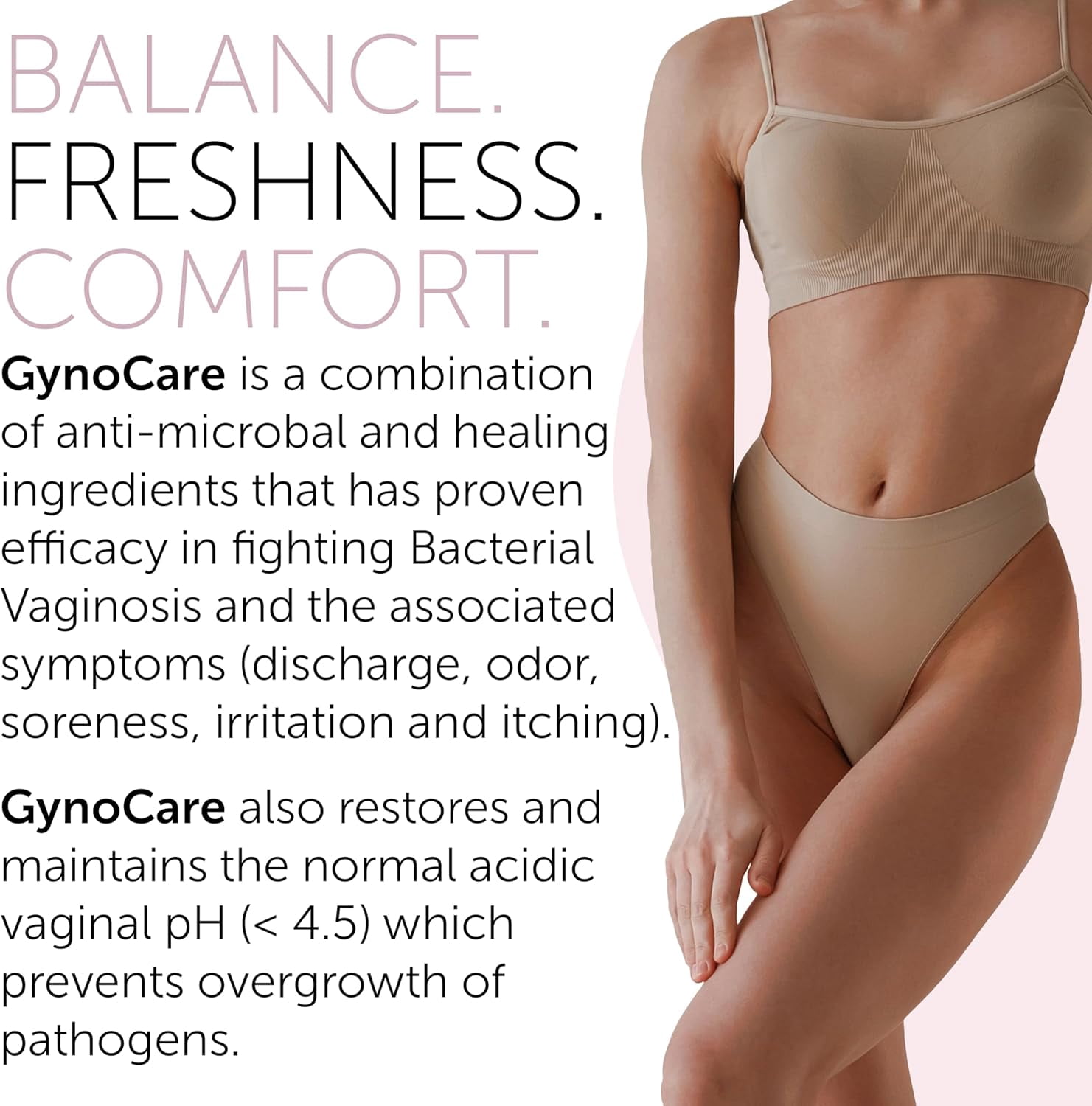 Bacterial Vaginosis | pH Balance & Female Vaginitis Support | Natural Homeopathic Vaginal Suppositories for Odor, Itching, Discharge, BV and Vaginal Microbiota Imbalance
