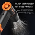 thumbnail image 3 of V-94K 200W Max ABS Multi-Functional Turbine Tool: 4-Speed Blow/Suck/Charge/Inflate, 8000mAh 21700 Battery, 15W Fast Charge, HD Color Screen Display, Lightweight 275g Outdoor Workhorse with 3 Air, 3 of 6