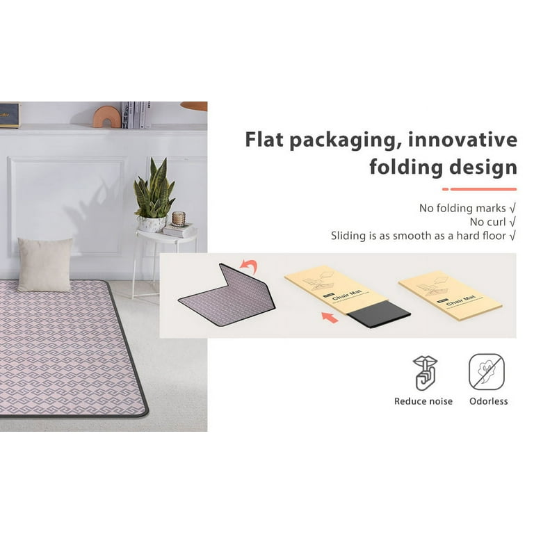 Chair mat online slides on carpet