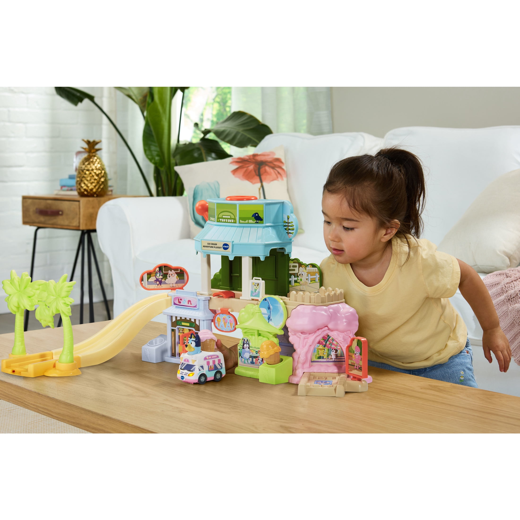 VTech Bluey Ice Cream Adventure Playset for Toddlers and Preschoolers