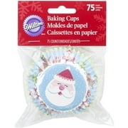 Wilton Cheerful Santa Cupcake Liners