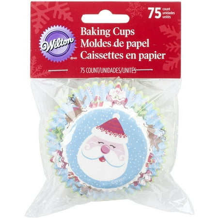 Wilton Cheerful Santa Cupcake Liners