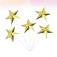 thumbnail image 6 of WORGEOUS 60-Piece Colorful Cake Picks and Cupcake Toppers for Birthday Parties, Weddings, and Dessert Decorations, 6 of 8