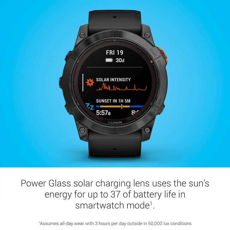 GARMIN Fēnix 7X Pro DUAL POWER 51mm Garmin fēnix 7X Pro Sapphire Solar Rugged Smartwatch