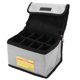 thumbnail image 1 of Bolsa De Seguridad Para Batería, Bolsa De Seguridad Lipo Ignífuga, Diseño De Sellado De Doble Cremallera Gratis Para Bricolaje Para Batería UAV Para Modelo De Barco Para ANGGREK HC2720, 1 of 8