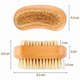 thumbnail image 3 of 1 Pcs Nail Brush for Cleaning Wood Fingernail Brushes Two Sides Cl, 3 of 5