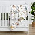 thumbnail image 4 of Sweet Jojo Designs Jungle Multicolor Baby Security Blanket, 4 of 5